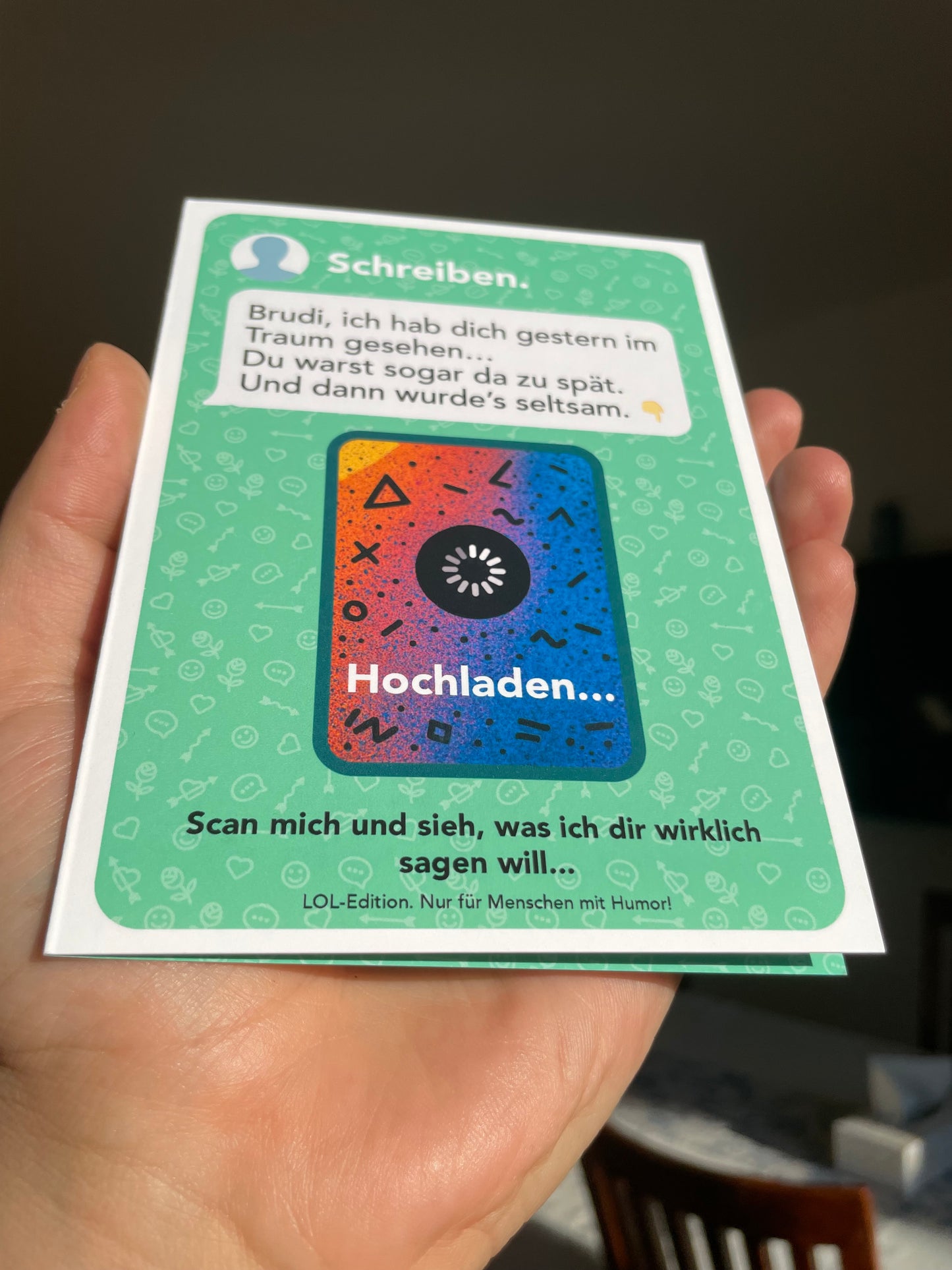 Beste Freunde verdienen mehr als Worte (LOL-edition) | AR-Karte mit Video zum Hochladen AR-Freundschaftskarte mit QR-Code | Sag, was wirklich zählt