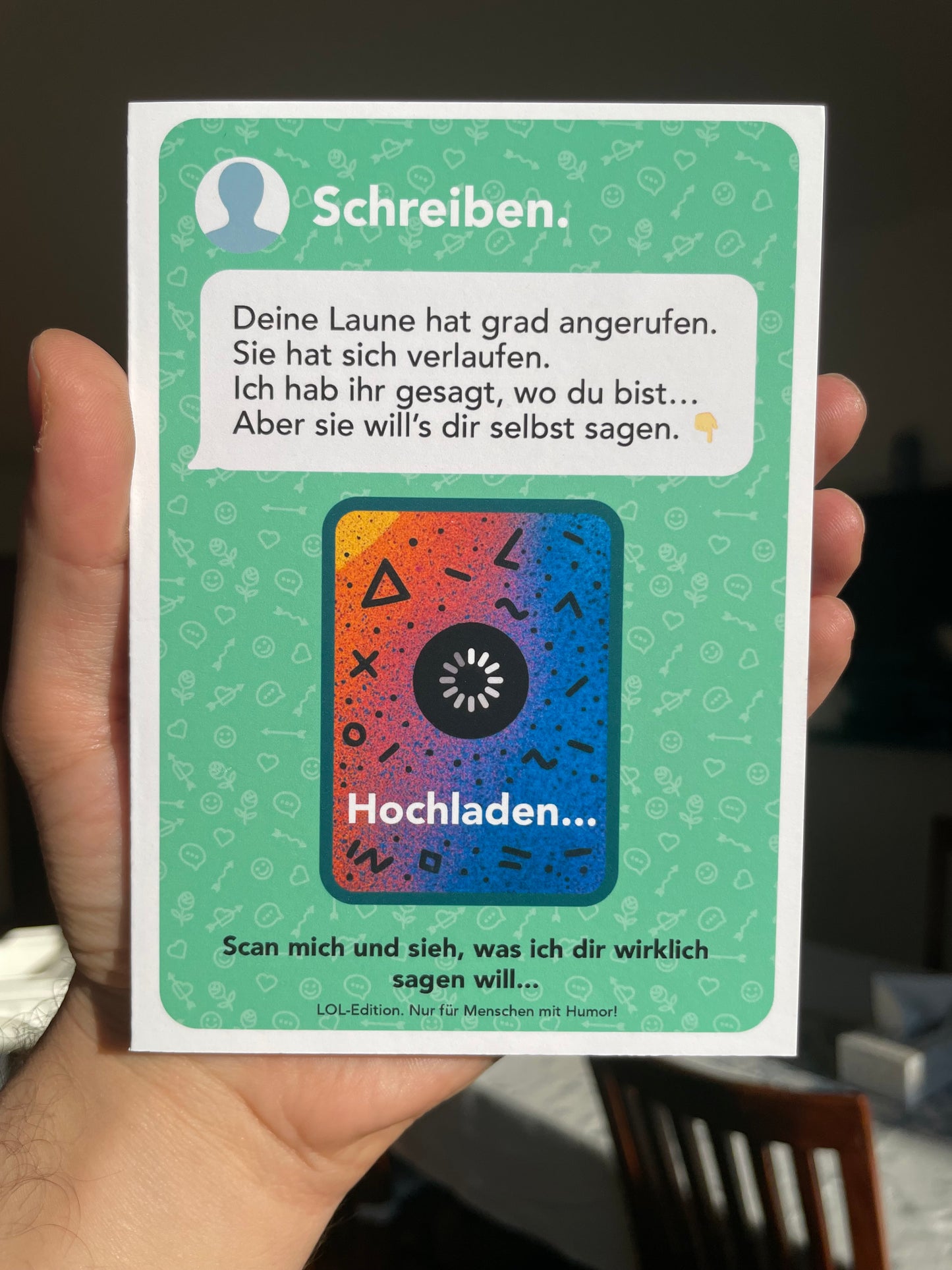 Beste Freunde verdienen mehr als Worte (LOL-edition) | AR-Karte mit Video zum Hochladen AR-Freundschaftskarte mit QR-Code | Sag, was wirklich zählt