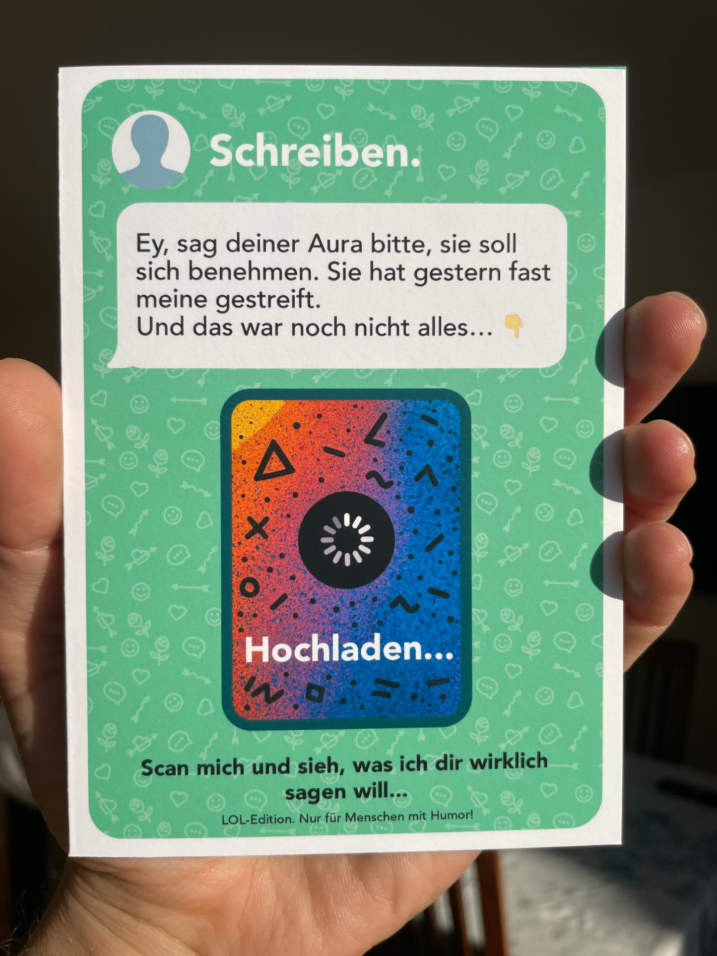 Beste Freunde verdienen mehr als Worte (LOL-edition) | AR-Karte mit Video zum Hochladen AR-Freundschaftskarte mit QR-Code | Sag, was wirklich zählt