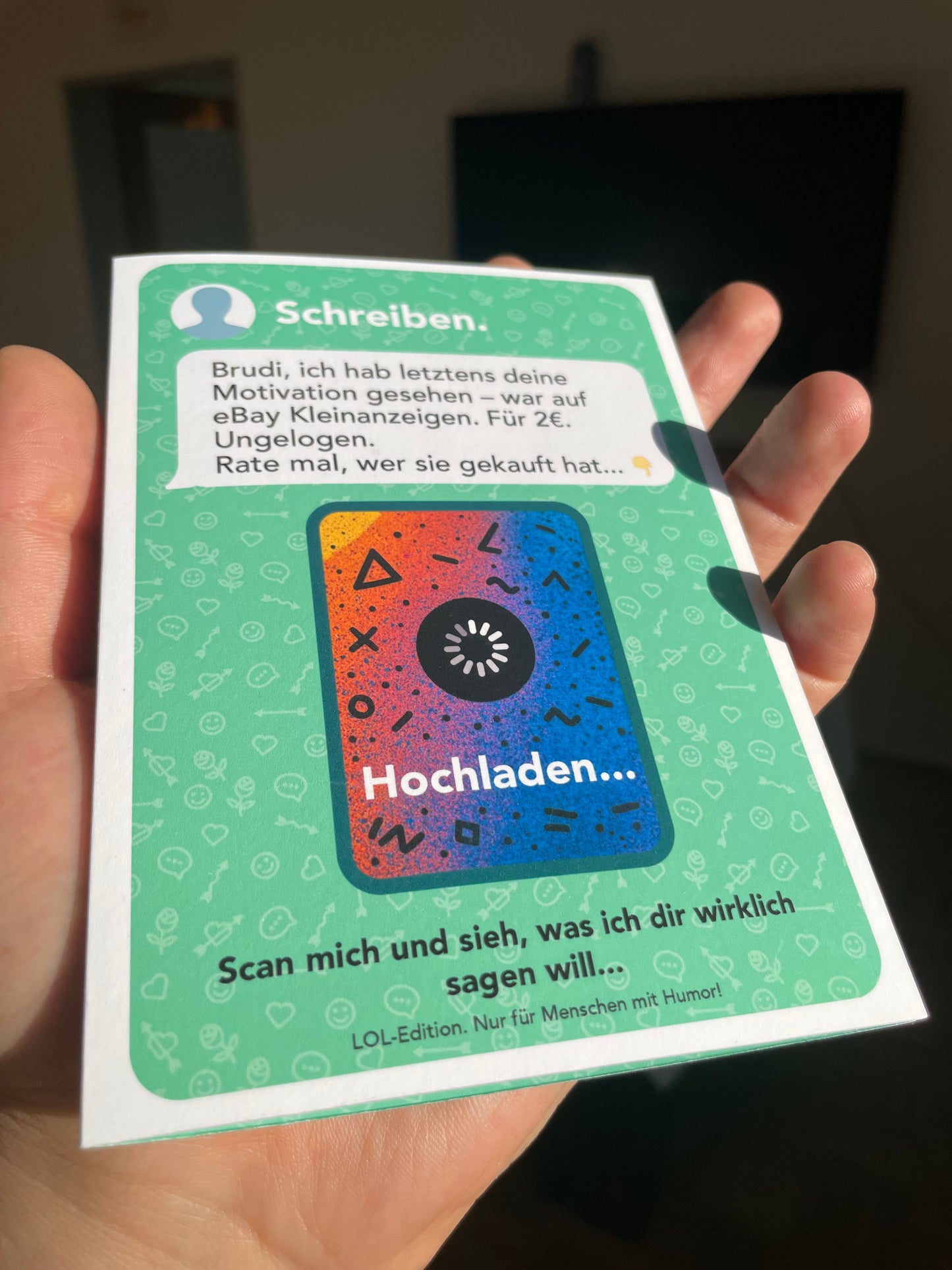 Beste Freunde verdienen mehr als Worte (LOL-edition) | AR-Karte mit Video zum Hochladen AR-Freundschaftskarte mit QR-Code | Sag, was wirklich zählt