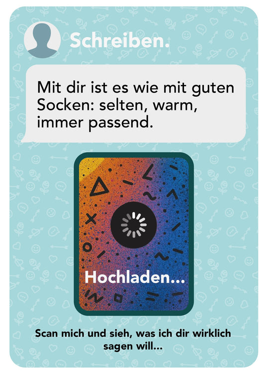 Beste Freunde verdienen mehr als Worte | AR-Karte mit Video zum Hochladen AR-Freundschaftskarte mit QR-Code | Sag, was wirklich zählt