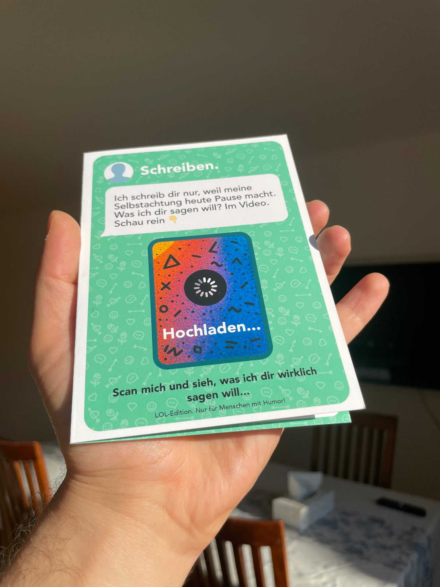 Beste Freunde verdienen mehr als Worte (LOL-edition) | AR-Karte mit Video zum Hochladen AR-Freundschaftskarte mit QR-Code | Sag, was wirklich zählt