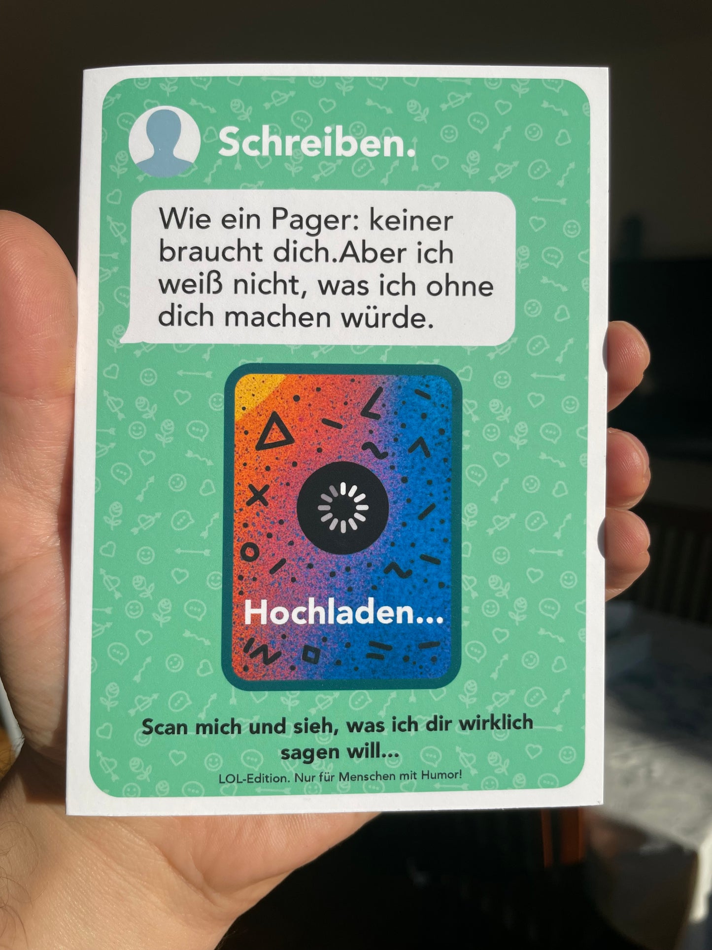 Beste Freunde verdienen mehr als Worte (LOL-edition) | AR-Karte mit Video zum Hochladen AR-Freundschaftskarte mit QR-Code | Sag, was wirklich zählt