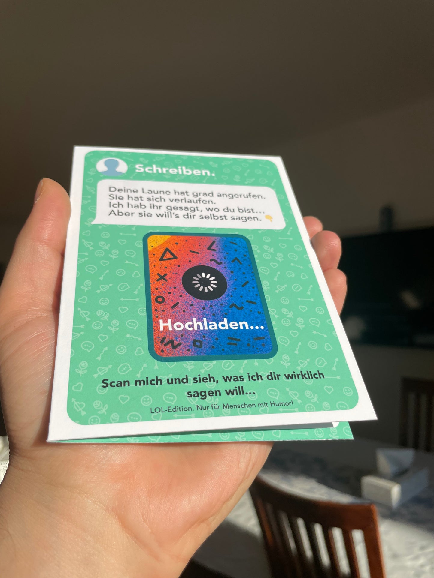 Beste Freunde verdienen mehr als Worte (LOL-edition) | AR-Karte mit Video zum Hochladen AR-Freundschaftskarte mit QR-Code | Sag, was wirklich zählt
